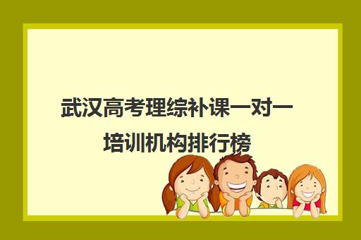 武汉高考理综补课一对一培训机构排行榜(武汉高三培训机构排名前十)