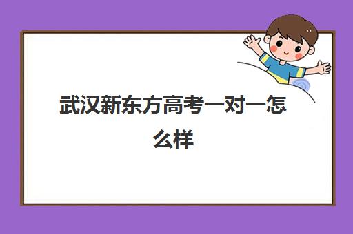 武汉新东方高考一对一怎么样(武汉高考培训学校哪个好)