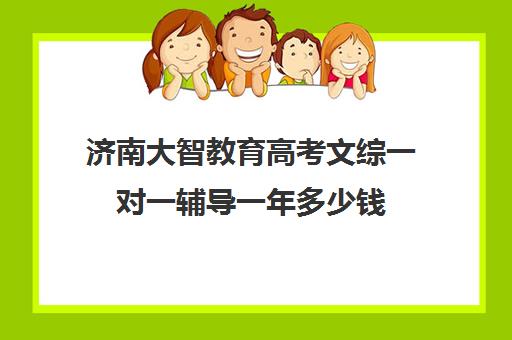 济南大智教育高考文综一对一辅导一年多少钱(济南大智艺考文化课辅导怎么样)