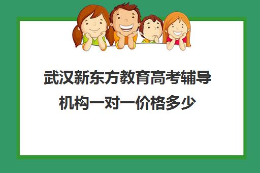 武汉新东方教育高考辅导机构一对一价格多少(武汉高三培训机构排名前十)