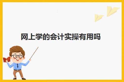 网上学会计实操有用吗(会计随时学怎么样)