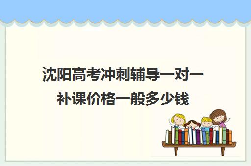 沈阳高考冲刺辅导一对一补课价格一般多少钱(沈阳高三冲刺班封闭式一般多少钱)