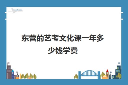 东营艺考文化课一年多少钱学费(艺考生文化课培训前十名)