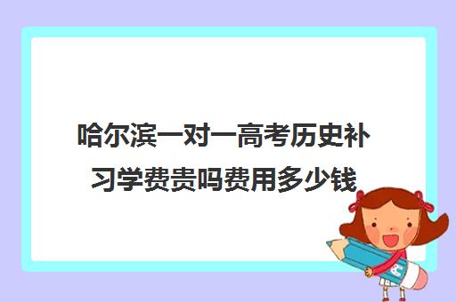 哈尔滨一对一高考历史补习学费贵吗费用多少钱