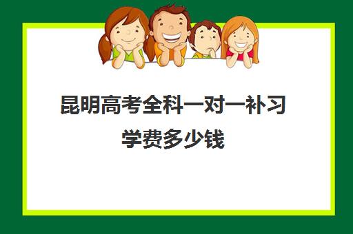 昆明高考全科一对一补习学费多少钱