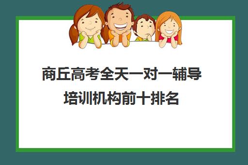 商丘高考全天一对一辅导培训机构前十排名(一对一辅导机构哪个好)