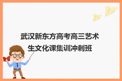 武汉新东方高考高三艺术生文化课集训冲刺班(武汉高考培训学校哪个好)