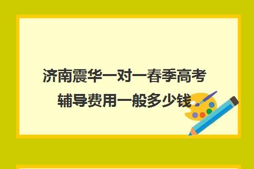 济南震华一对一春季高考辅导费用一般多少钱(高考一对一辅导多少钱一小时)