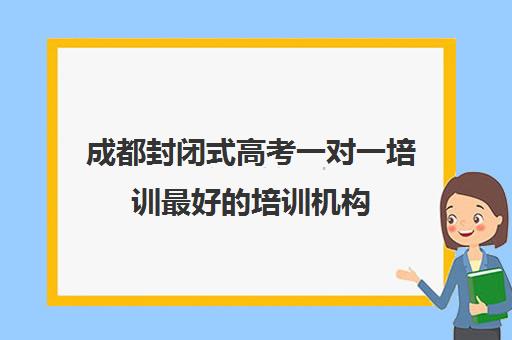 成都封闭式高考一对一培训最好培训机构(小托福一对一培训机构)