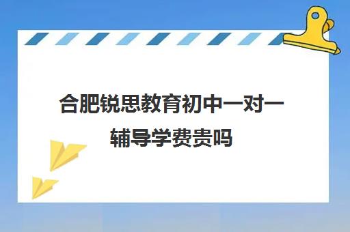 合肥锐思教育初中一对一辅导学费贵吗（合肥一对一辅导价格表）