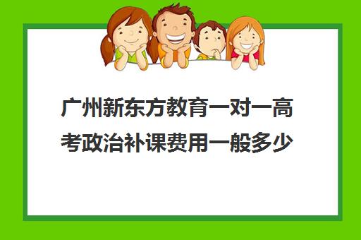 广州新东方教育一对一高考政治补课费用一般多少钱(高中数学一对一多少钱一节课)