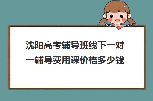 沈阳高考辅导班线下一对一辅导费用课价格多少钱(沈阳高中一对一补课价格)