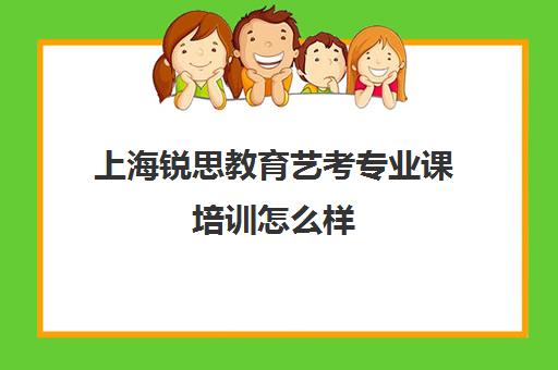 上海锐思教育艺考专业课培训怎么样（上海新艺培训学校正规吗）