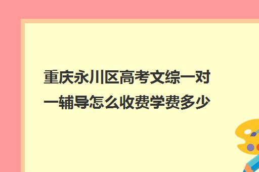 重庆永川区高考文综一对一辅导怎么收费学费多少钱(重庆高三复读班招生简章)