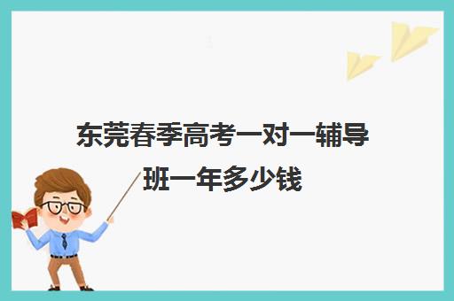 东莞春季高考一对一辅导班一年多少钱(高三辅导一对一多少钱)