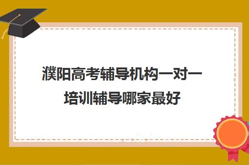 濮阳高考辅导机构一对一培训辅导哪家最好(濮阳艺考培训学校有哪些)