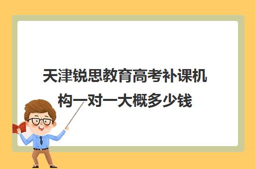 天津锐思教育高考补课机构一对一大概多少钱（天津高中一对一补课多少钱一小时）