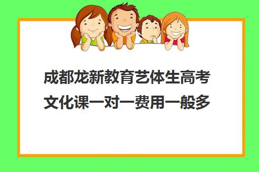 成都龙新教育艺体生高考文化课一对一费用一般多少钱（成都十大艺考培训学校）