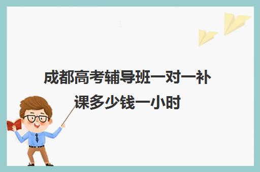 成都高考辅导班一对一补课多少钱一小时(成都一对一补课收费标准)