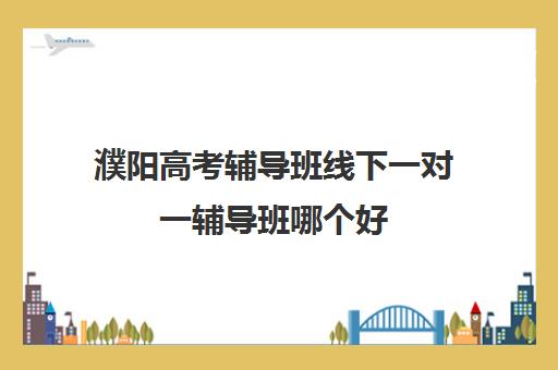 濮阳高考辅导班线下一对一辅导班哪个好(濮阳艺考培训学校有哪些)