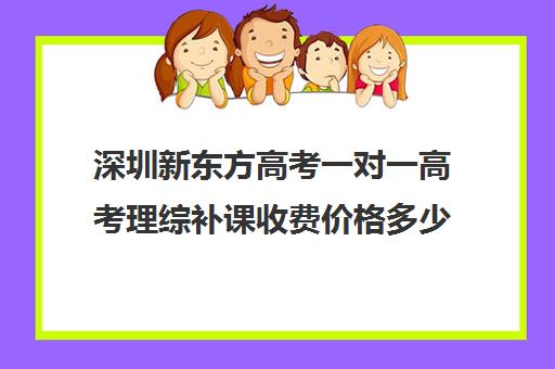 深圳新东方高考一对一高考理综补课收费价格多少钱(新东方一对一补课价格)