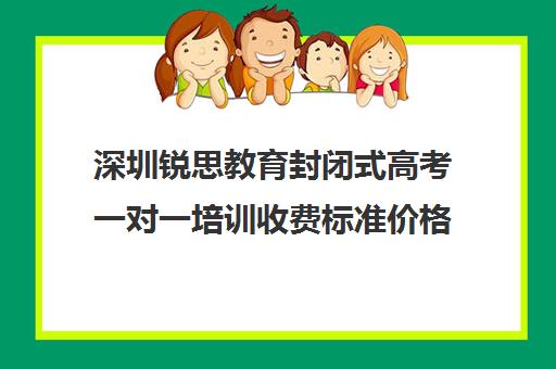 深圳锐思教育封闭式高考一对一培训收费标准价格一览(锐思教育官网)