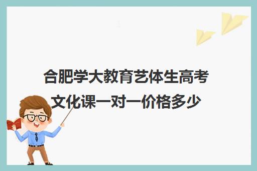 合肥学大教育艺体生高考文化课一对一价格多少（合肥简单学艺考文化课冲刺班电话）