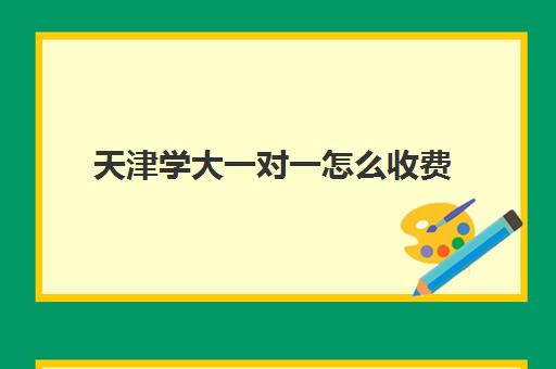 天津学大一对一怎么收费(天津新东方一对一收费价格表)