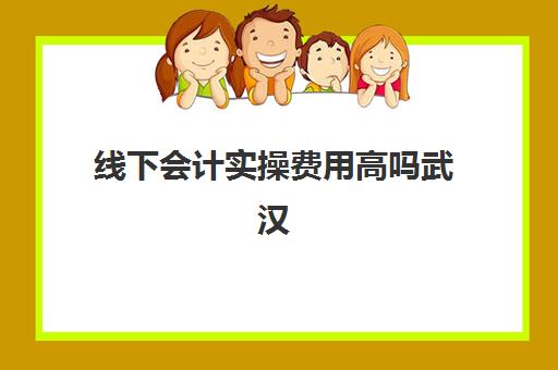 线下会计实操费用高吗武汉(学会计线上好还是线下好)