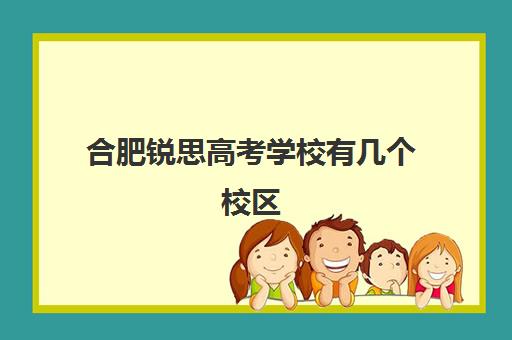 合肥锐思高考学校有几个校区(合肥卓越高中学校在哪里)