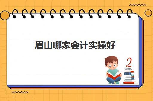 眉山哪家会计实操好(四川学会计哪个学校好)