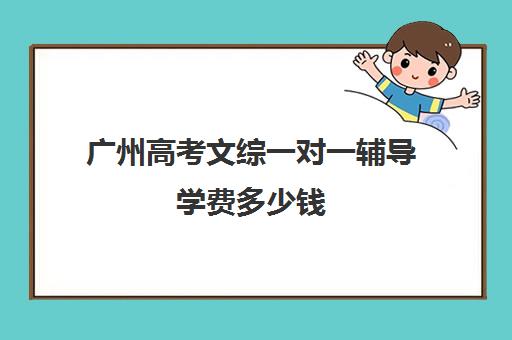 广州高考文综一对一辅导学费多少钱(初中一对一辅导哪个好)