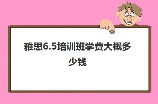 雅思6.5培训班学费大概多少钱(雅思培训班价格一览表最新)