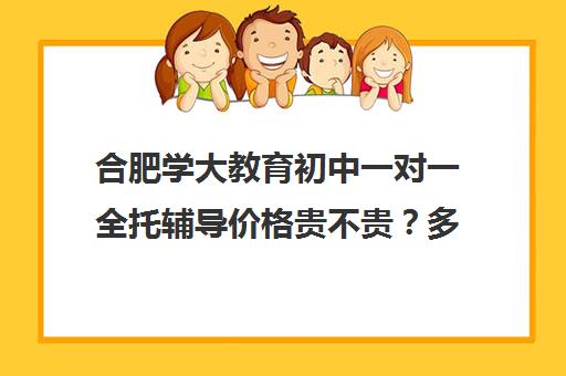 合肥学大教育初中一对一全托辅导价格贵不贵？多少钱一年（合肥一对一补课价格）