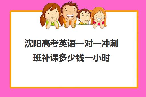 沈阳高考英语一对一冲刺班补课多少钱一小时(沈阳高考冲刺培训班哪个好)