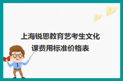 上海锐思教育艺考生文化课费用标准价格表（上海艺考培训一学期多少钱）