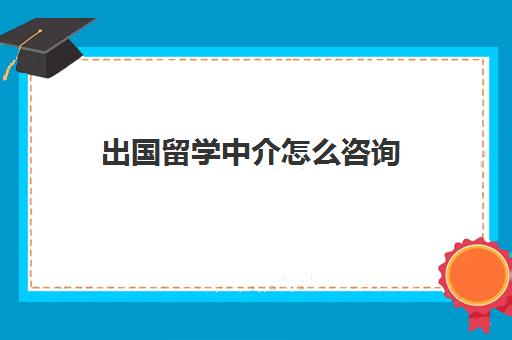 出国留学中介怎么咨询(如何向留学中介咨询)