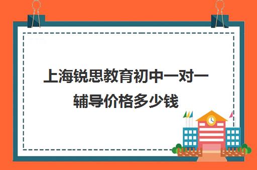 上海锐思教育初中一对一辅导价格多少钱（上海初中一对一补课费）