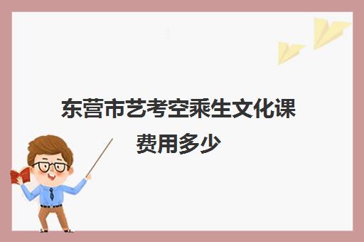 东营市艺考空乘生文化课费用多少(空乘艺术生能报什么专业)