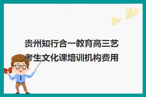 贵州知行合一教育高三艺考生文化课培训机构费用多少钱(高三艺考生文化课集训多少钱)