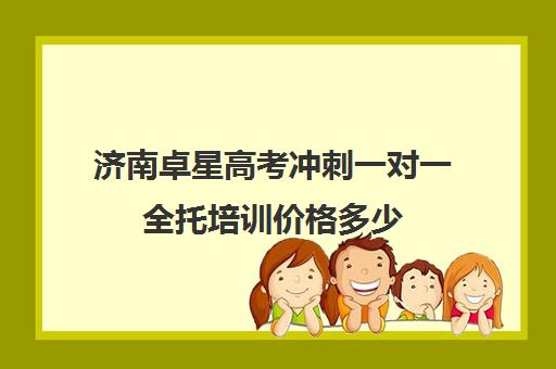 济南卓星高考冲刺一对一全托培训价格多少（济南新东方高三冲刺班收费价格表）