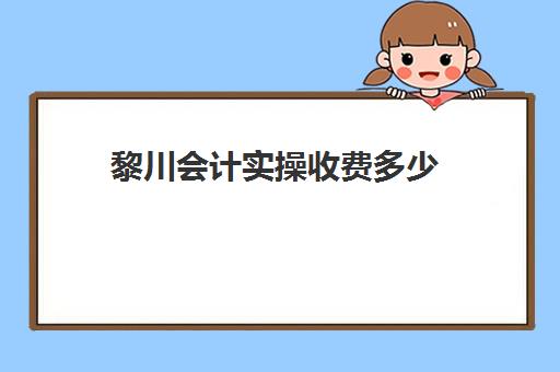 黎川会计实操收费多少(宜昌会计培训班要多少钱)