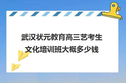 武汉状元教育高三艺考生文化培训班大概多少钱(武汉艺考生文化课集训学校前三名)