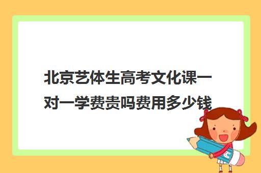 北京艺体生高考文化课一对一学费贵吗费用多少钱(北京艺考培训班收费一般多少)