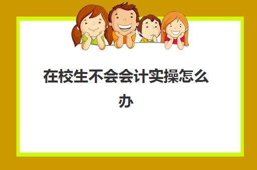 在校生不会会计实操怎么办(没学过会计直接工作难吗)