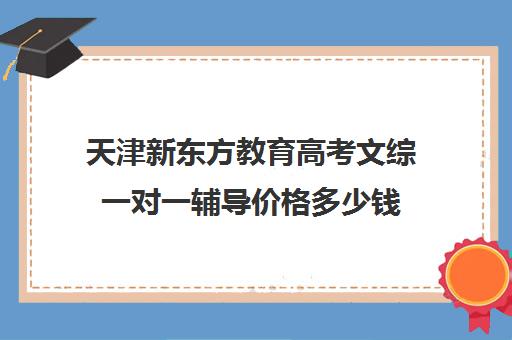 天津新东方教育高考文综一对一辅导价格多少钱（天津高考教育机构排名榜）