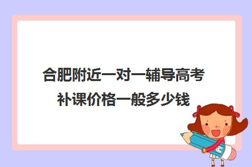 合肥附近一对一辅导高考补课价格一般多少钱(一对一补课现在多少一个小时)