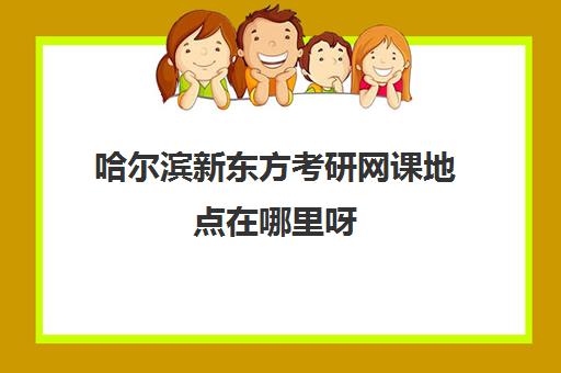 哈尔滨新东方考研网课地点在哪里呀(新东方考研网课有必要买吗)