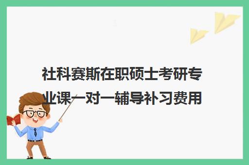 社科赛斯在职硕士考研专业课一对一辅导补习费用多少钱