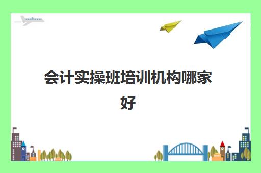 会计实操班培训机构哪家好(会计有专门的培训班吗)